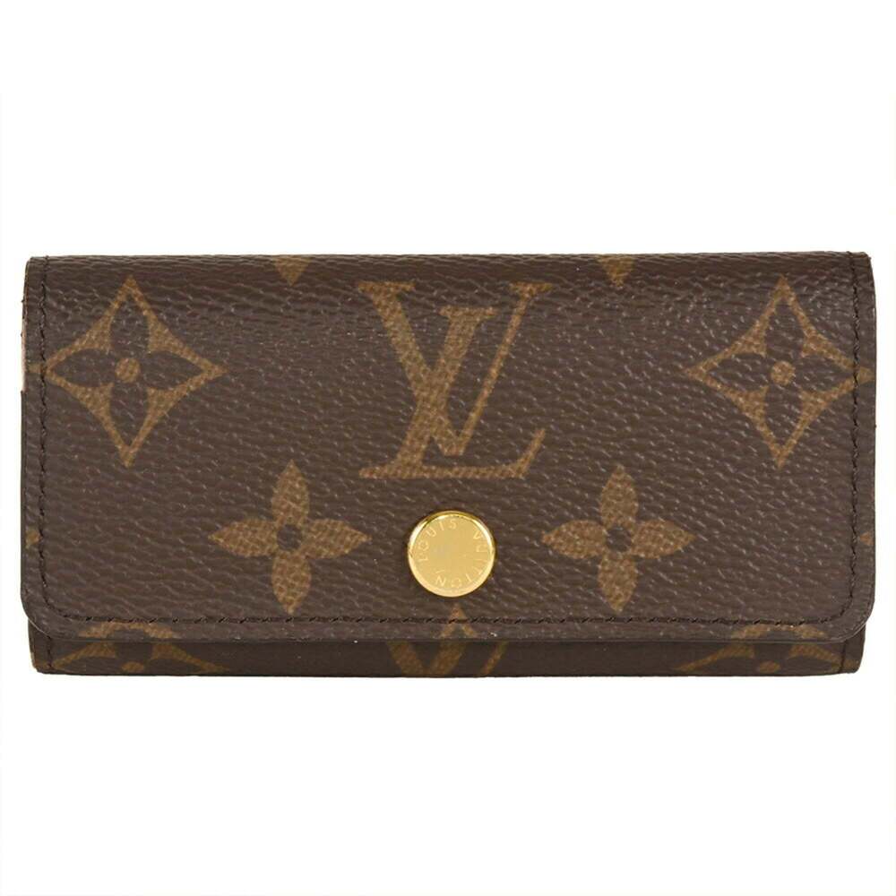 Louis Vuitton Multicle 4 Key Case, Monogram Canvas, M81938, Jaune, with Built... - Picture 3 of 9